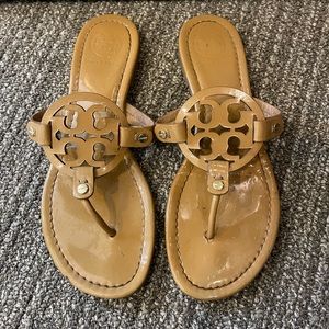 Tan Tory Burch sandals